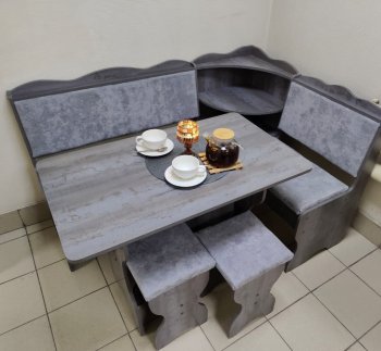 Кухонный уголок Миссия с полкой ткань в Томмоте - mebel154.com