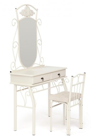 Столик туалетный CANZONA (столик/зеркало + стул) в Томмоте - mebel154.com