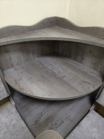 Кухонный уголок Миссия с полкой ткань в Томмоте - mebel154.com