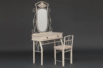 Столик туалетный CANZONA (столик/зеркало + стул) в Томмоте - mebel154.com