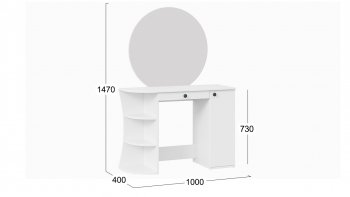 Стол туалетный «Соло» Тип 1 в Томмоте - mebel154.com