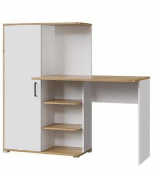 Стол со шкафом STIF белый(правый/левый) в Томмоте - mebel154.com