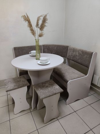 Кухонный уголок Лотос ткань в Томмоте - mebel154.com