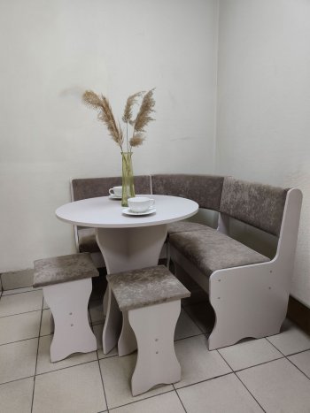 Кухонный уголок Лотос ткань в Томмоте - mebel154.com