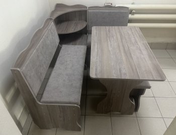 Кухонный уголок Миссия с полкой, ткань(локи) в Томмоте - mebel154.com