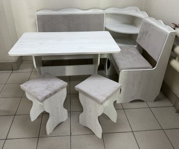 Кухонный уголок Миссия с полкой ткань в Томмоте - mebel154.com