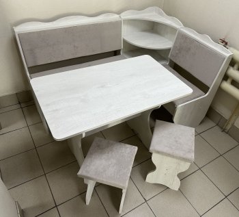 Кухонный уголок Миссия с полкой ткань в Томмоте - mebel154.com