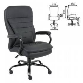 Кресло офисное BRABIX Heavy Duty HD-001 в Томмоте - mebel154.com