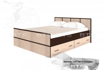 Кровать Сакура 1600(бтс) в Томмоте - mebel154.com