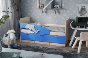 Кровать Дельфин 1.6 в Томмоте - mebel154.com