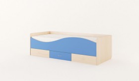 Кровать детская с ящиками Волна в Томмоте - mebel154.com