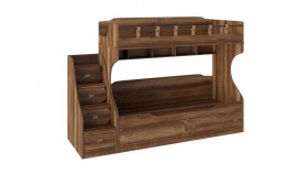 Кровать двухъярусная с приставной лестницей Навигатор в Томмоте - mebel154.com