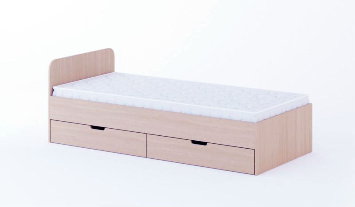 Кровать с ящиками Фиджи в Томмоте - mebel154.com