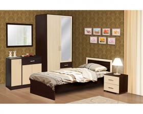 Кровать 900  Фриз с настилом в Томмоте - mebel154.com