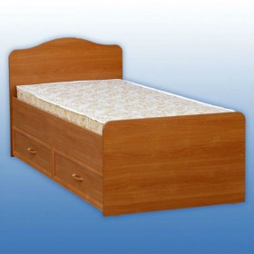 Кровать односпальная с ящиками в Томмоте - mebel154.com