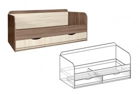 Сенди кровать с ящиками в Томмоте - mebel154.com