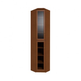 Шкаф для книг угловой фасад Стекло 10 Марракеш в Томмоте - mebel154.com