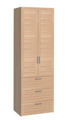 Шкаф для одежды 2-х дверный с ящ 12 Регата в Томмоте - mebel154.com